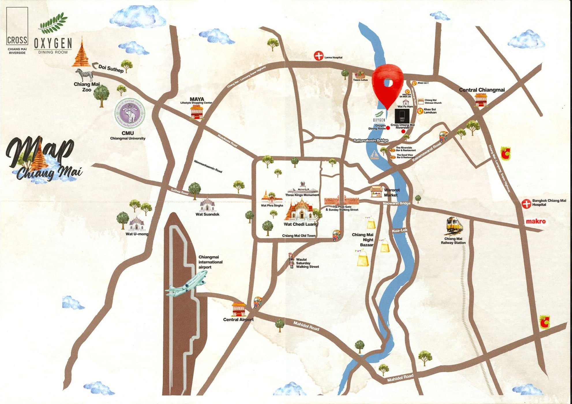 Cross Chiang Mai Riverside by null