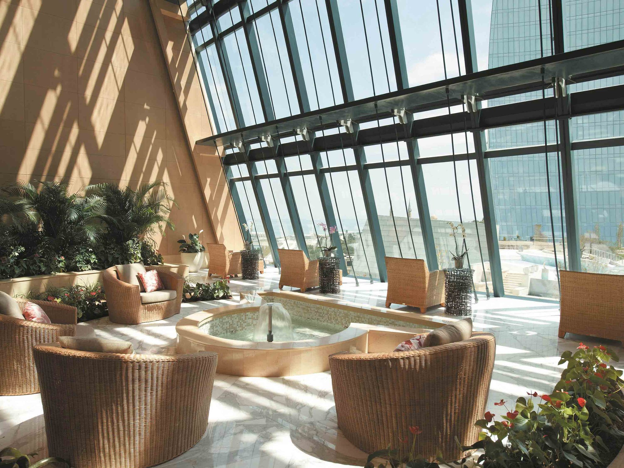 Fairmont Baku Flame Towers by null