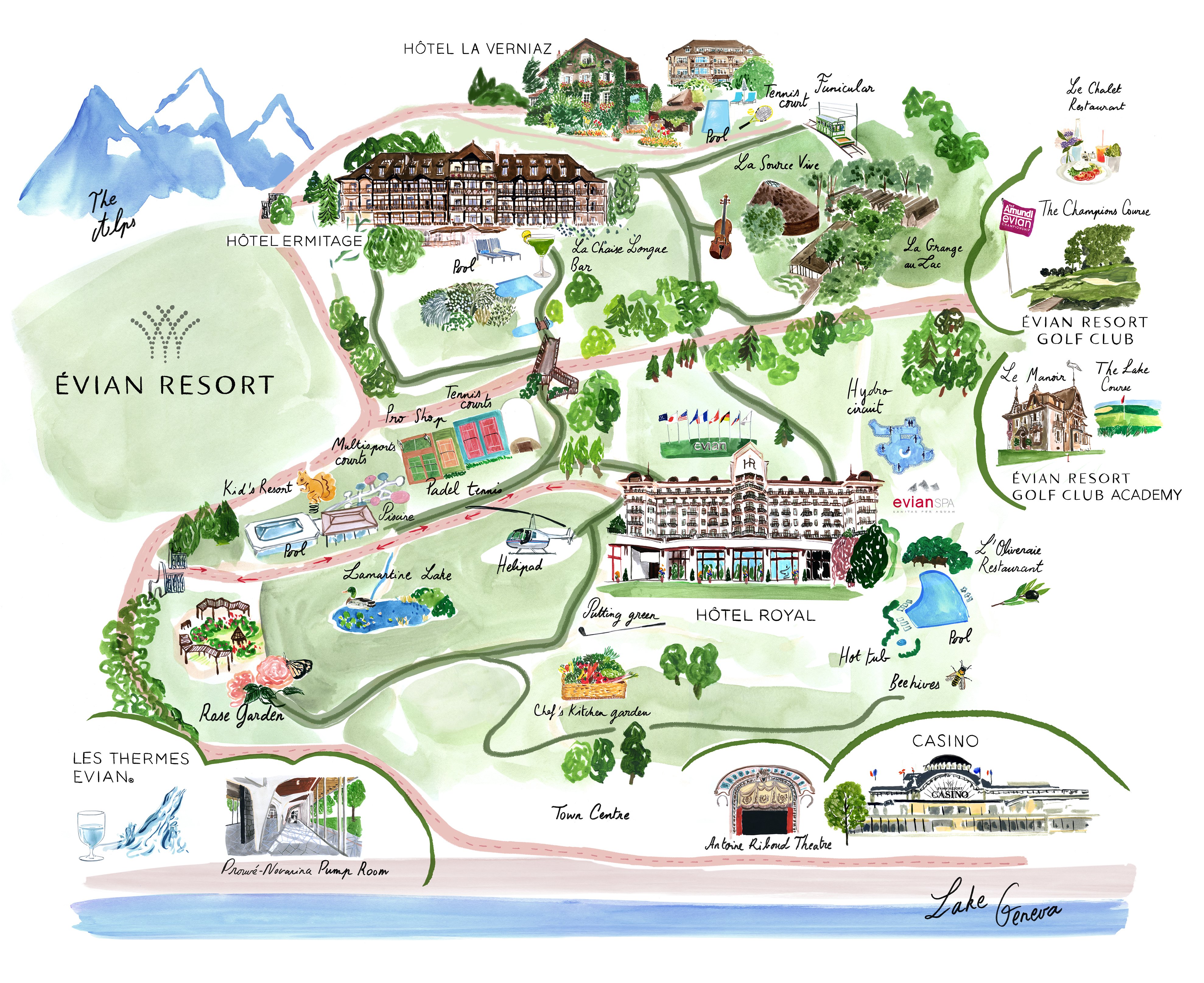 Hôtel Royal, Evian Resort by null