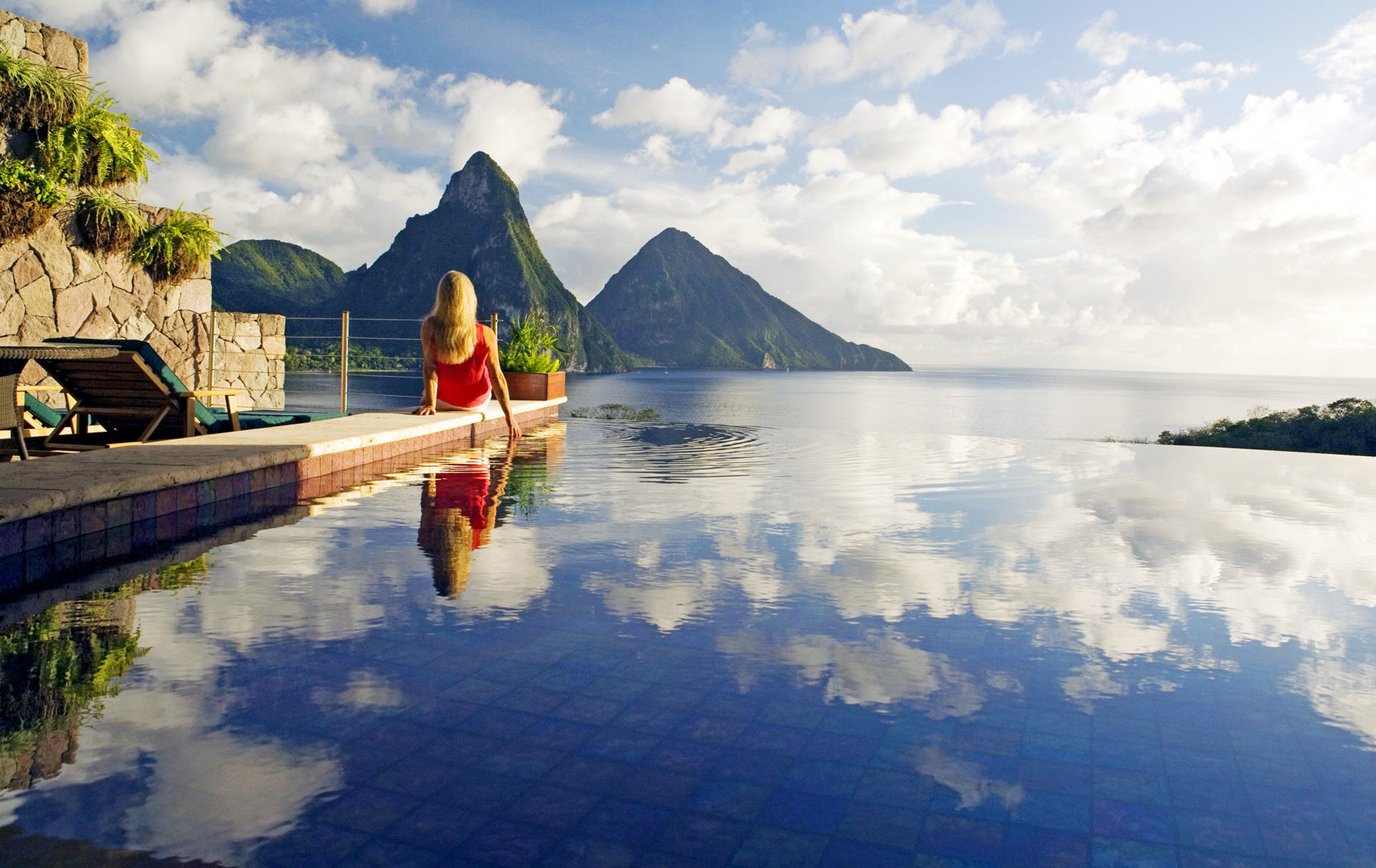 Jade Mountain Resort by null