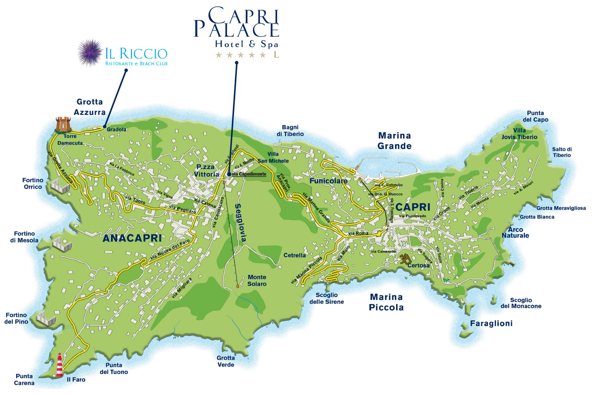 Jumeirah Capri Palace by null