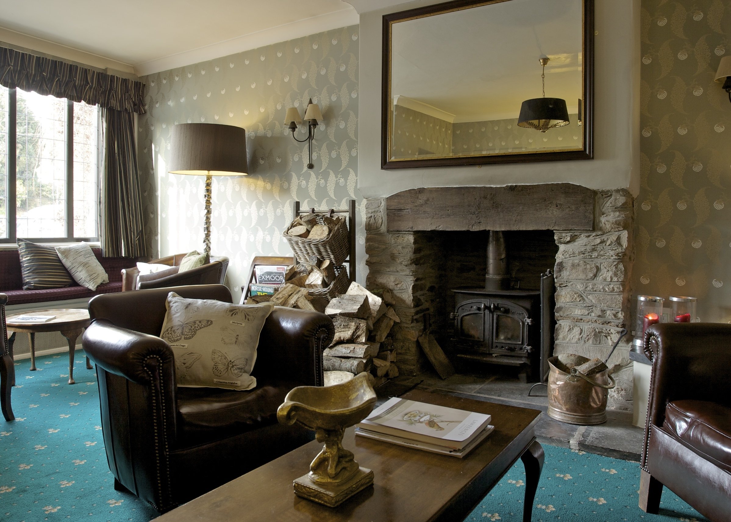 The Exmoor White Horse Inn by null