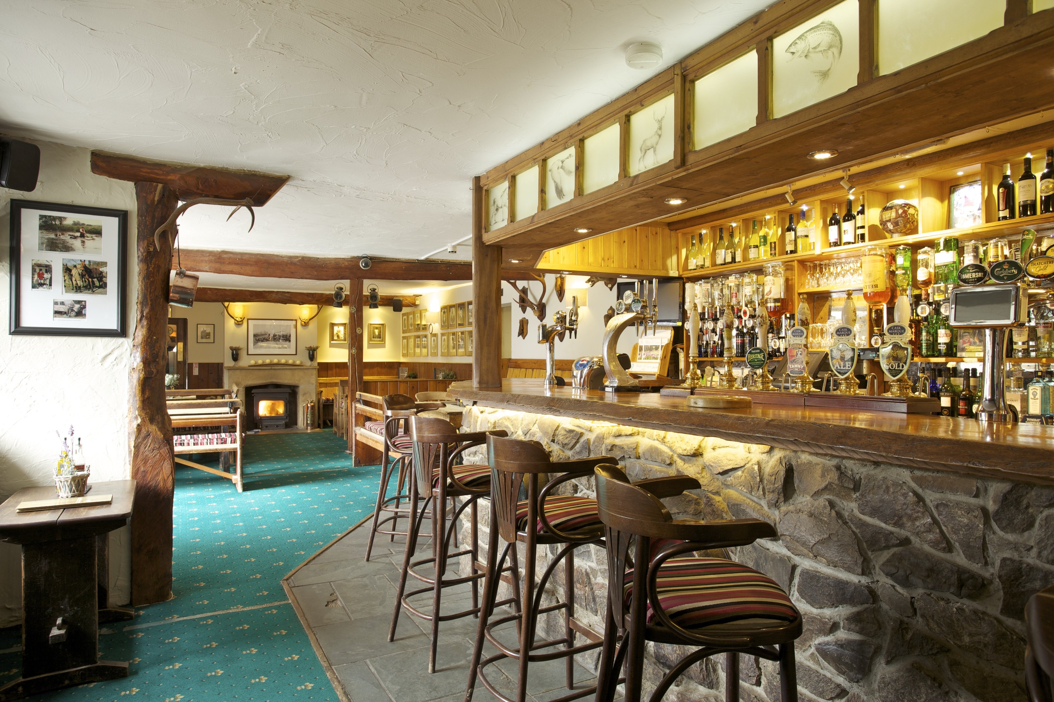 The Exmoor White Horse Inn by null