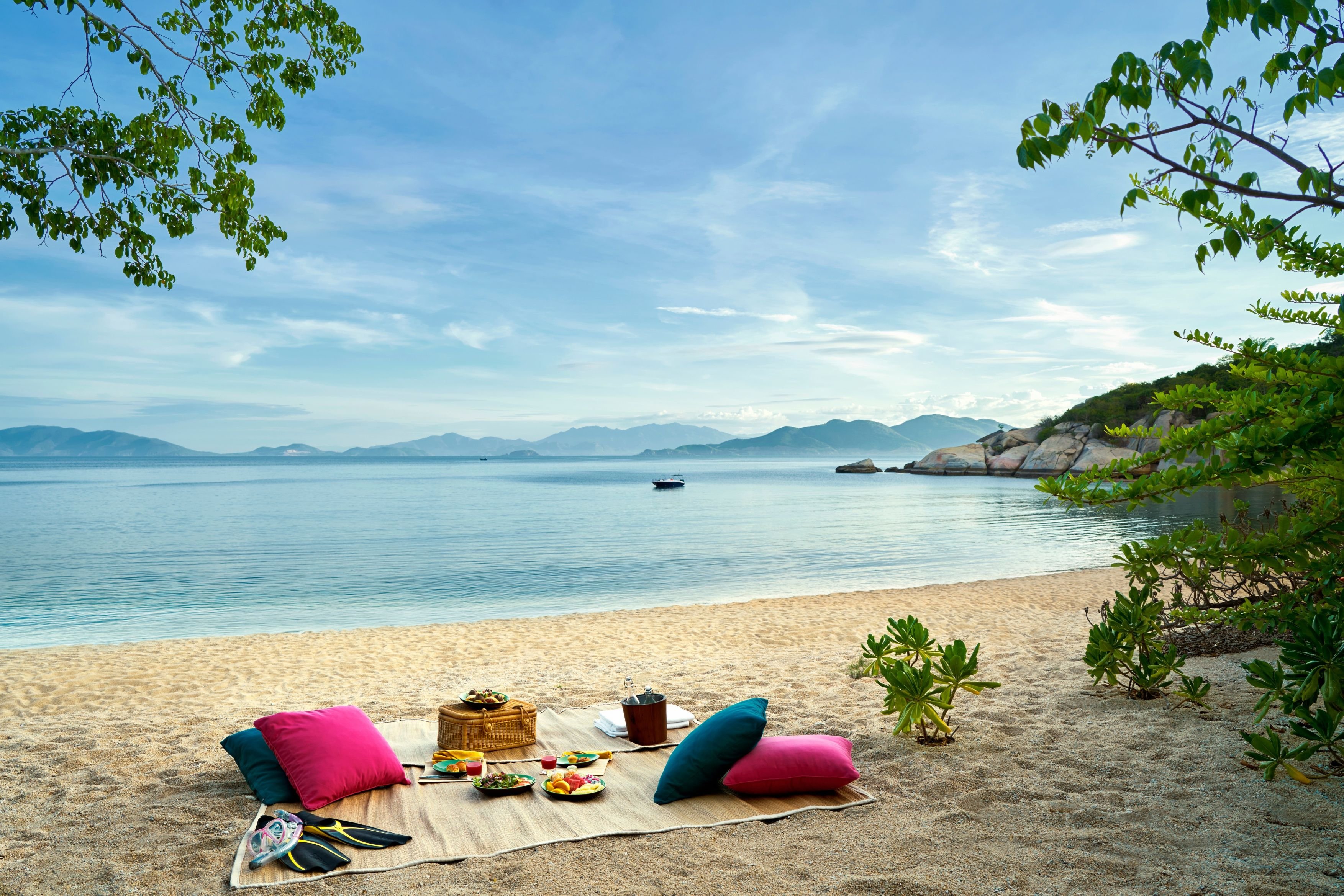 Fotografija Plaža Six Senses Ninh Van Bay z prostoren zaliv