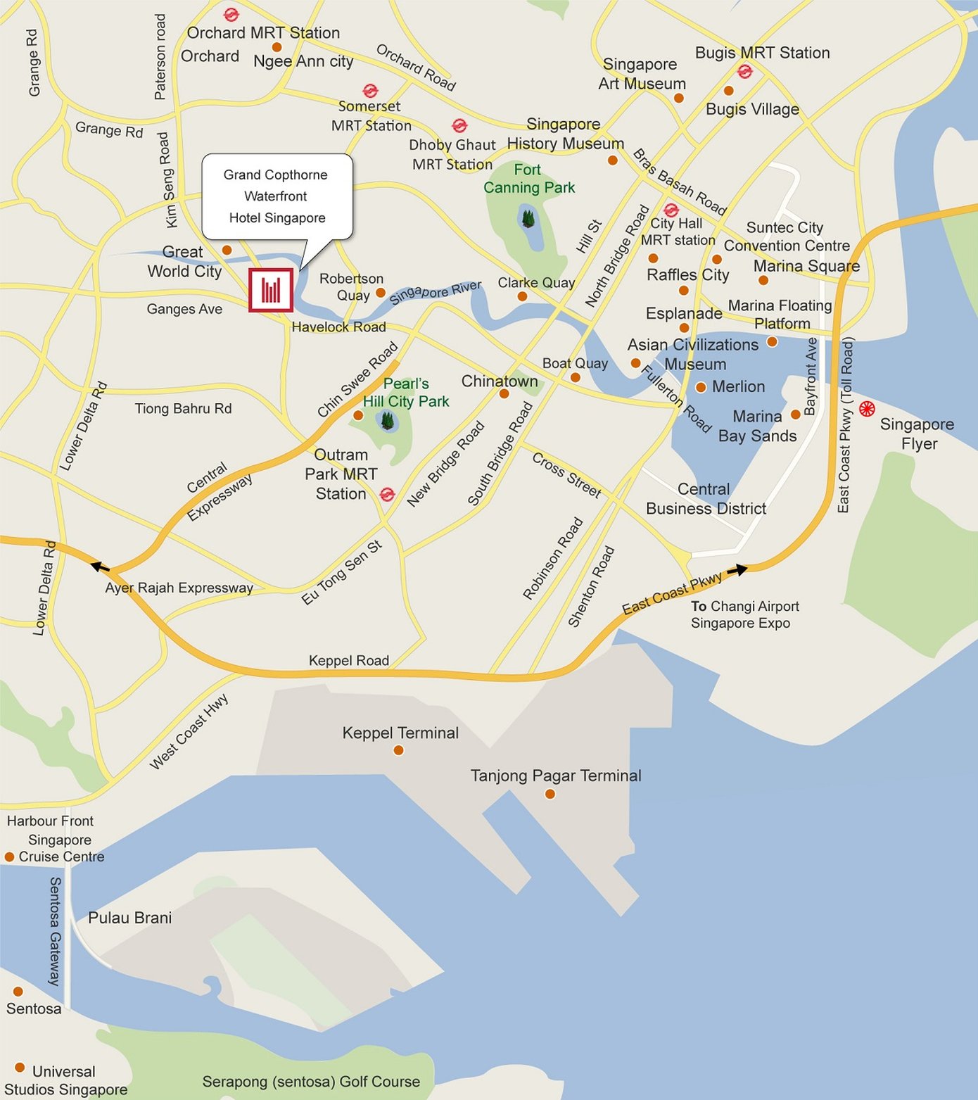 Grand Copthorne Waterfront Hotel Singapore by null