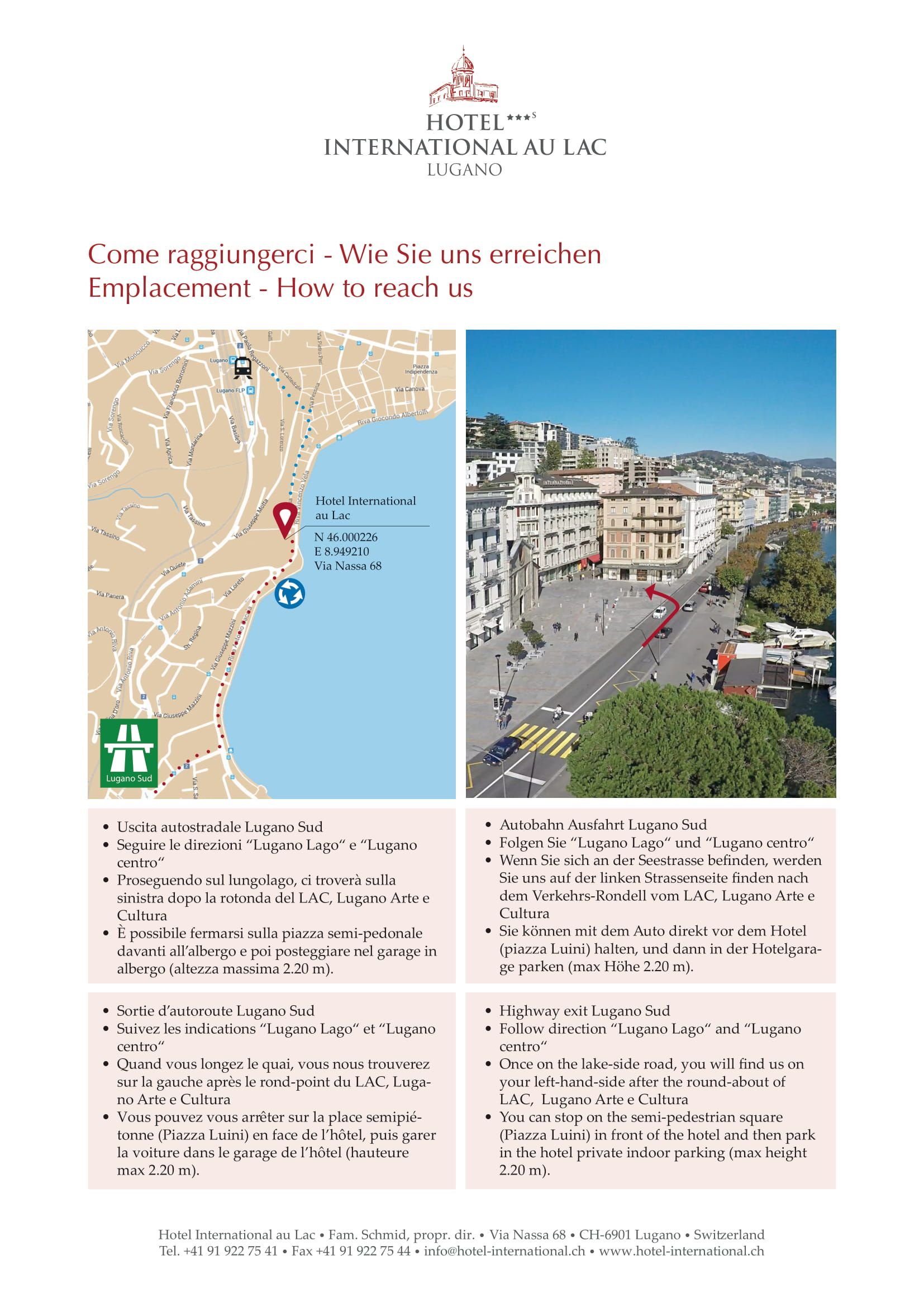 International au Lac Historic Lakeside Hotel by null