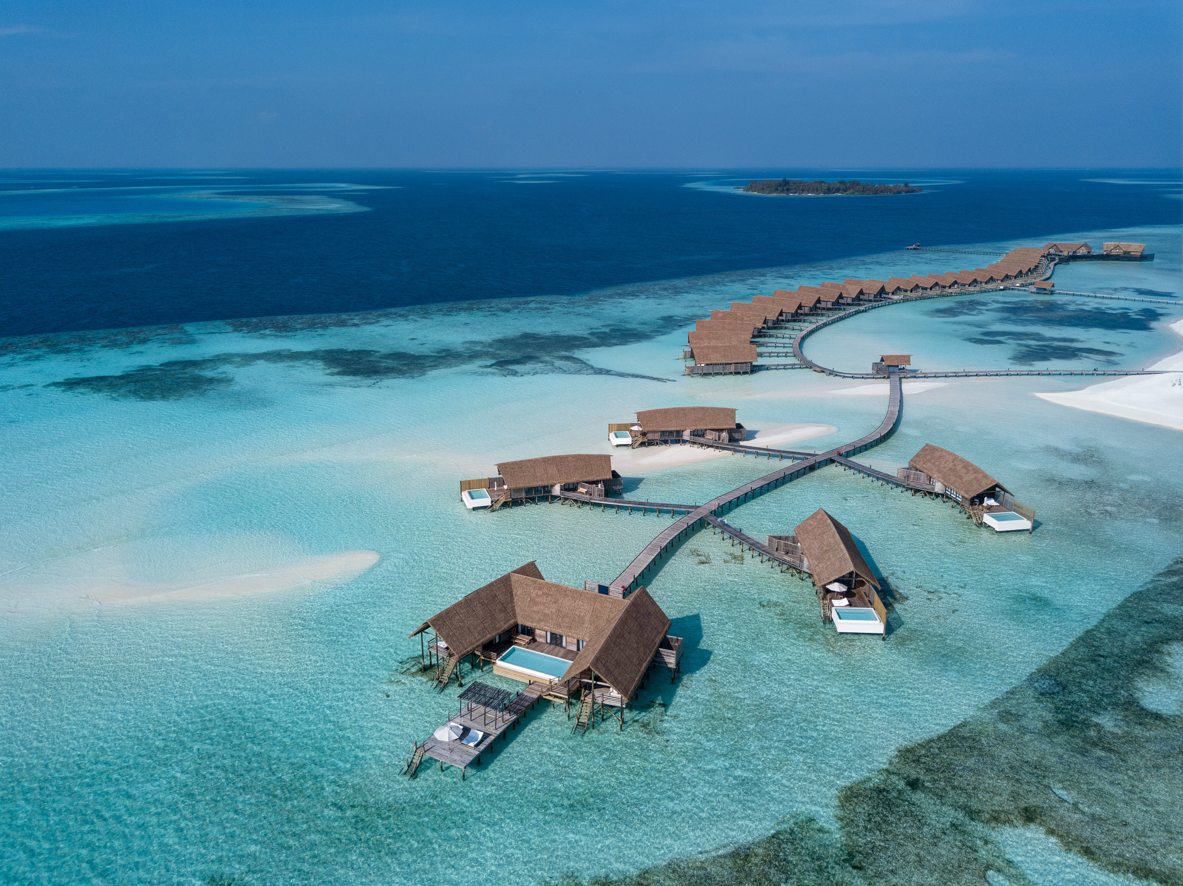 Fotografie cu Como Resort Island - locul popular printre cunoscătorii de relaxare