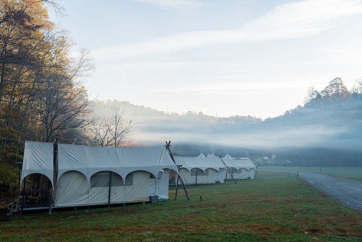 Under Canvas Great Smoky Mountains by null