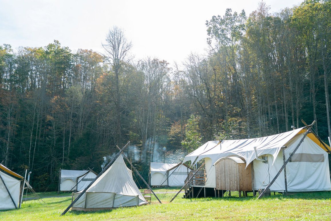 Under Canvas Great Smoky Mountains by null