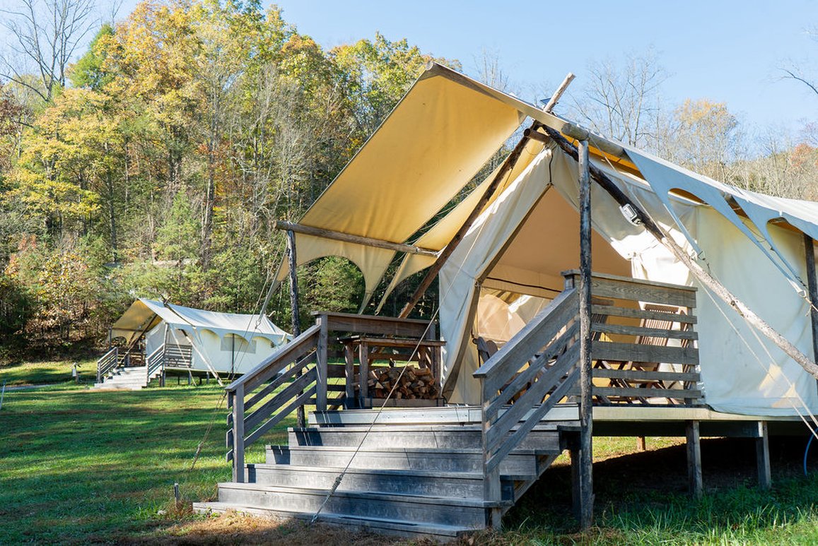 Under Canvas Great Smoky Mountains by null
