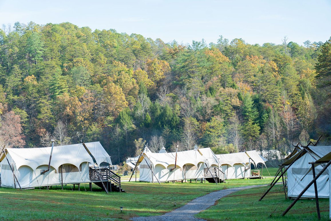 Under Canvas Great Smoky Mountains by null