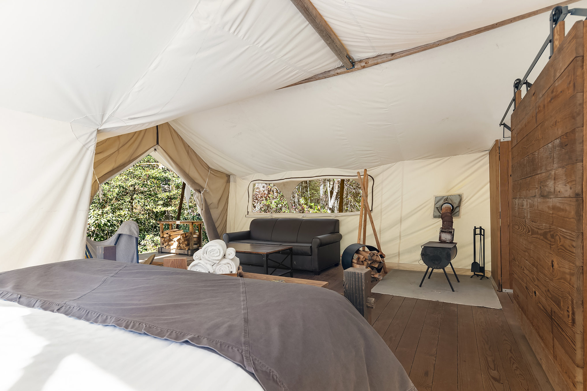 Under Canvas Great Smoky Mountains by null