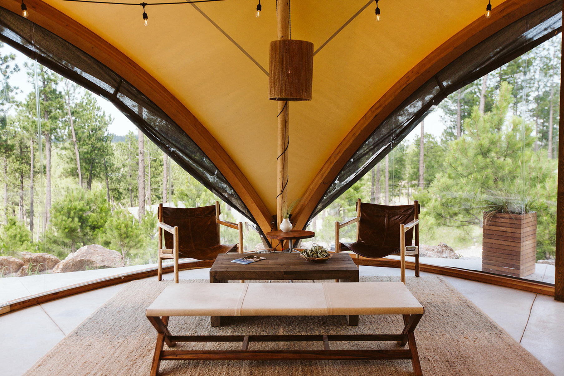 Under Canvas Mount Rushmore by null