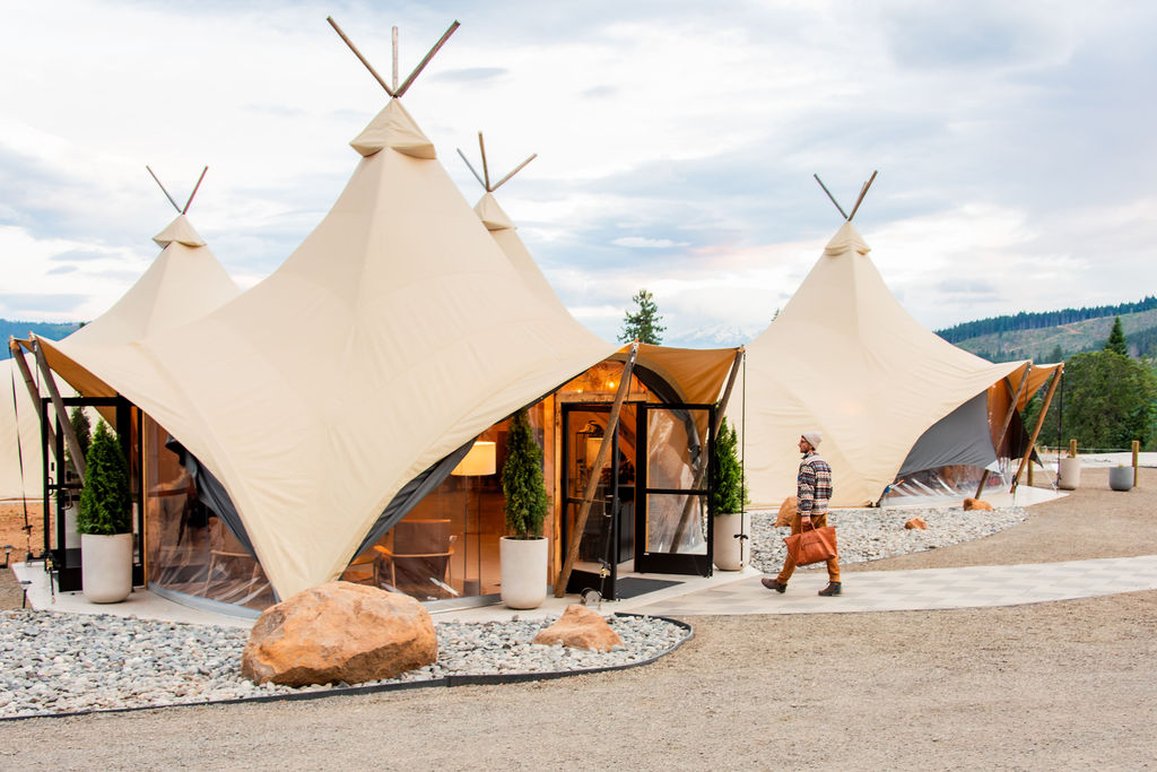 Under Canvas Columbia River Gorge by null Under Canvas Columbia River Gorge by null